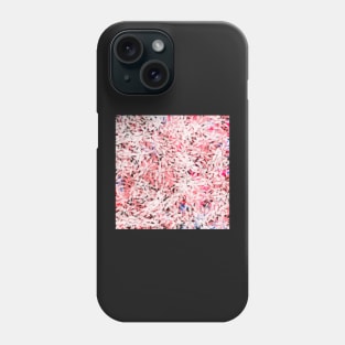 Leaves pattern Reddish Phone Case