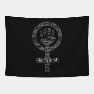 Nevertheless She Persisted Feminism Tapestry