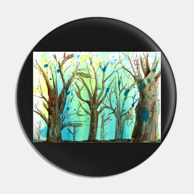 Enchanted Forest Pin by HandLu