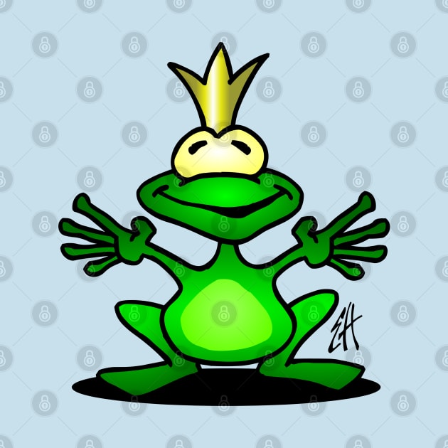 Frog prince by Cardvibes