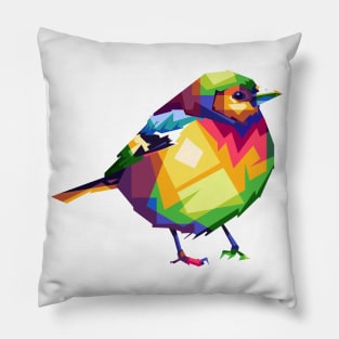 Bird of WPAP pop art Pillow