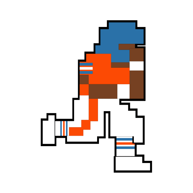 Tecmo Bowl Denver 8-bit DEN by jackandcharlie