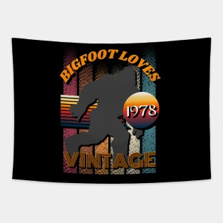 Bigfoot Loves Vintage 1978 Tapestry