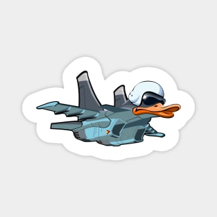 Cartoon fighter plane Magnet