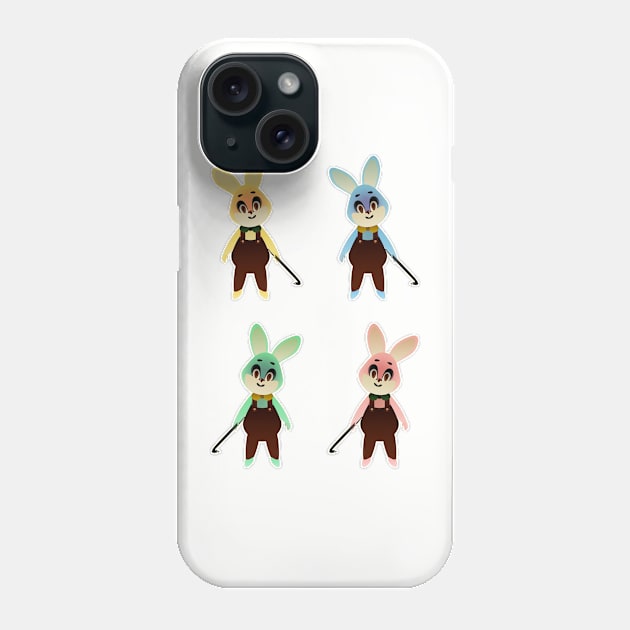 Robbie Rabbit Legions Phone Case by pumpkinlillies