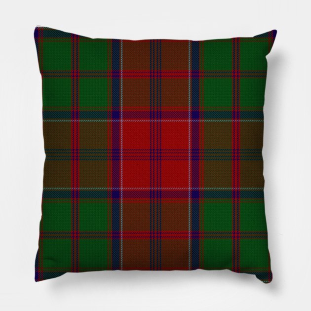 Grant Clan Tartan (Larger) Pillow by clantartans
