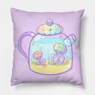 LGBT Communi-Tea Rainbow Pride Pillow