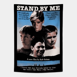 Stand By Me, 80s, cult, classic Tapestry