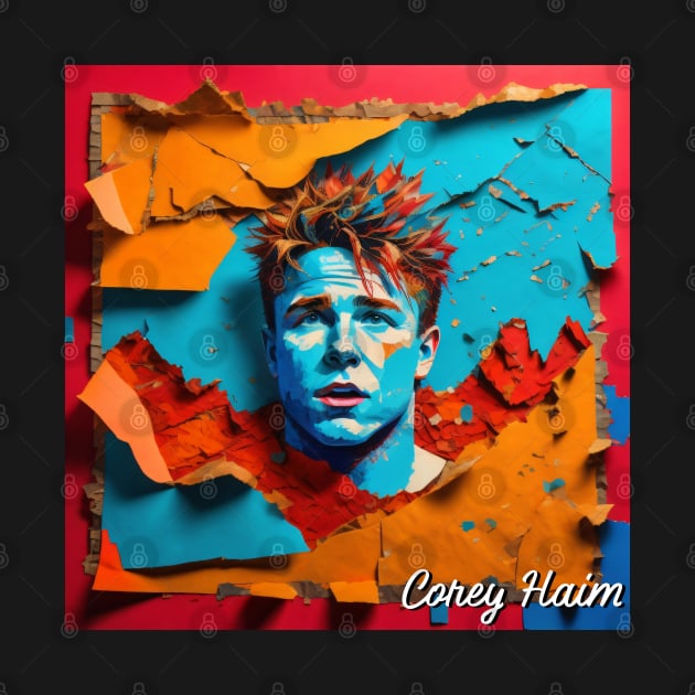 Corey Haim // Paper Art