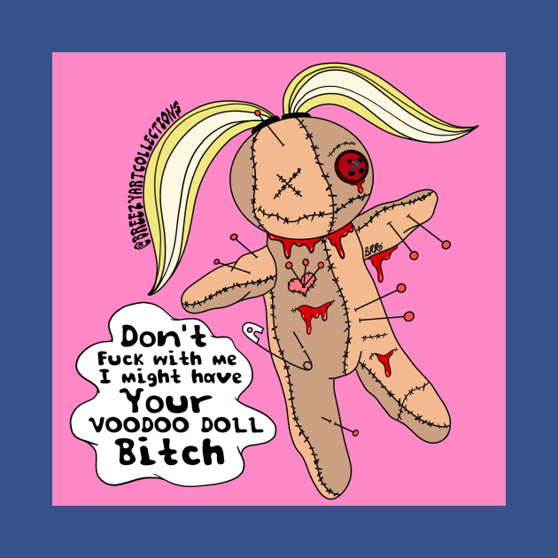 Voodoo Doll Baddie - Voodoo Doll - T-Shirt