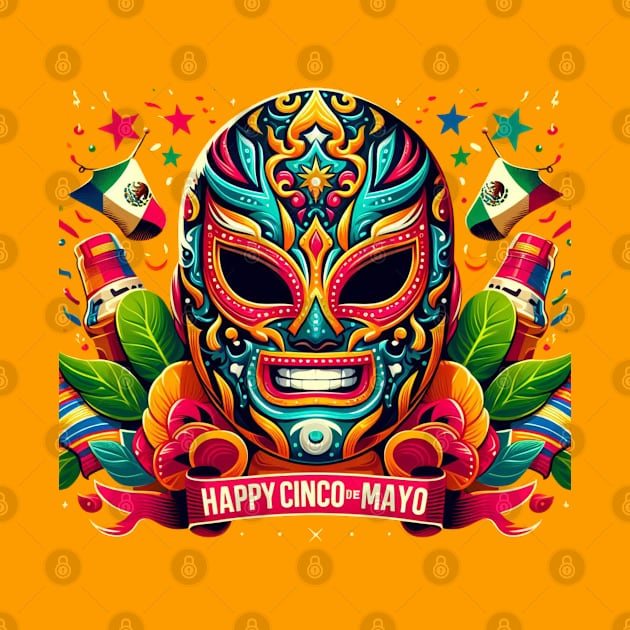 Cinco de Mayo Luchador Sombrero by Truth or Rare