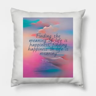 "the wisdom of our life" Pillow