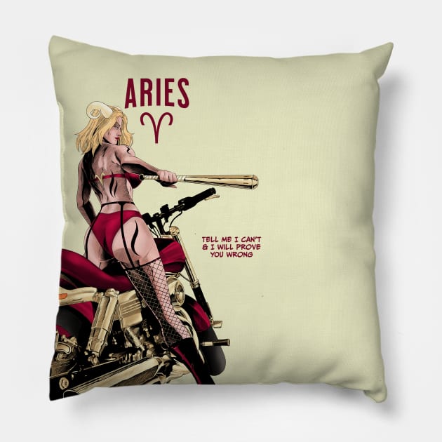 Aries Pillow by sffuma