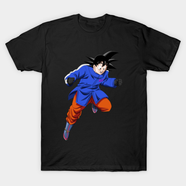 Goku Wearing Cool Winter Jacket Goku T Shirt Teepublic Au