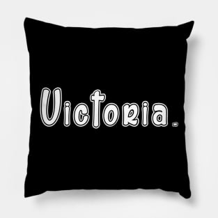 Name Victoria Pillow