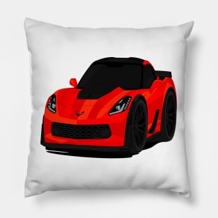 Z06 RED Pillow