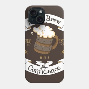 Beer - magic brew of confidence Phone Case