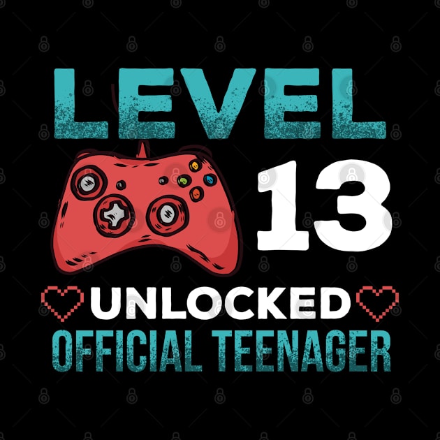 Level 13 Unlocked Official Tennager by indigosstuff