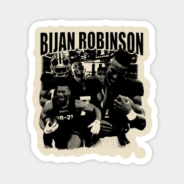 Bijan Robinson(Football running back) Magnet by alesyacaitlin