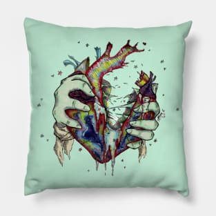 Heart Break City Pillow