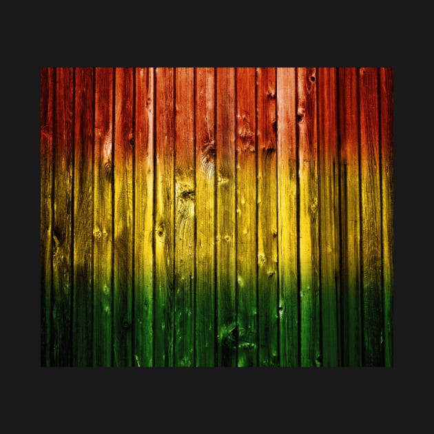 Vintage Rasta Wood by LionTuff79