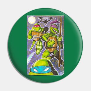 Turtle Power Pin