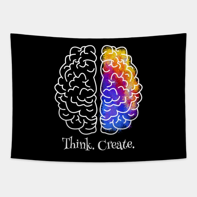 Think. Create. Tapestry by RoeArtwork