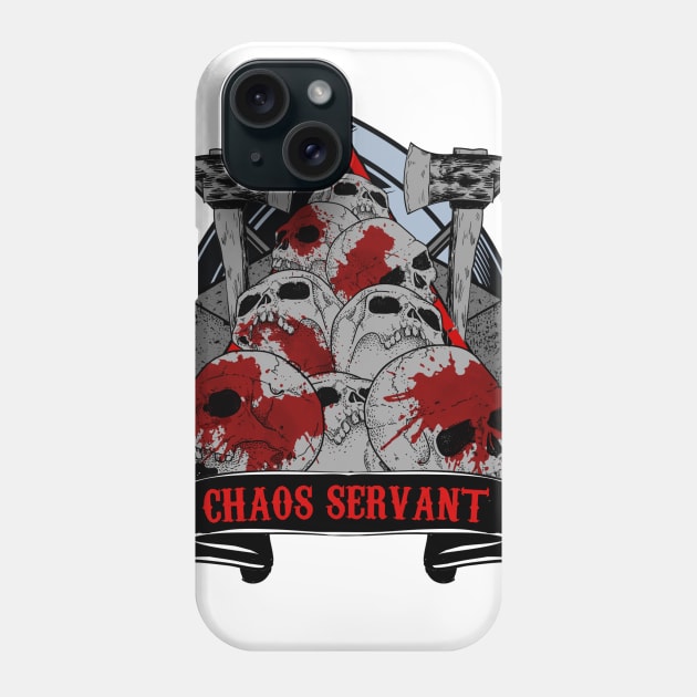 CHAOS SERVANT Phone Case by theanomalius_merch