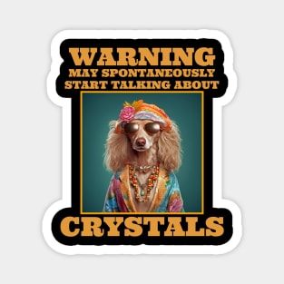 Crystals Warning May Spontaneously Start Talking About Crystals Magnet