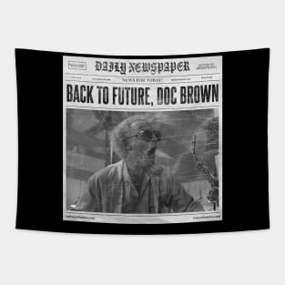 Back to the Future - Doc Brown Tapestry