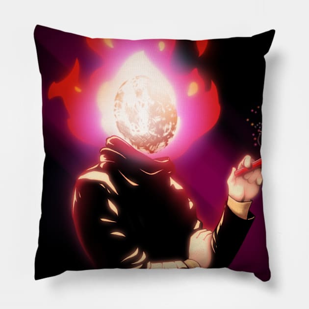 Hot Head Pillow by kdot876