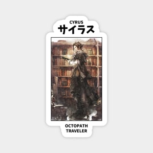 Cyrus Octopath Traveler Magnet