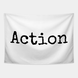 Take Action - Minimalist Motivational Aid Tapestry