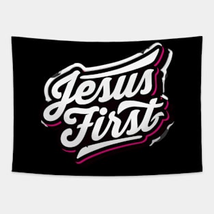 Jesus First Tapestry