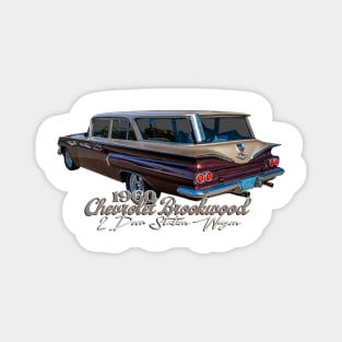 1960 Chevrolet Brookwood 2 Door Station Wagon Magnet