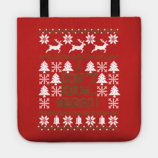 Margo Christmas Movie Vacation Ugly Christmas Pixel Design Tote