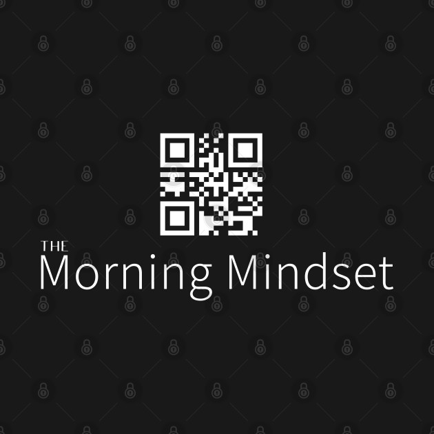 Get your mind aligned - cross & turn - black image by MorningMindset