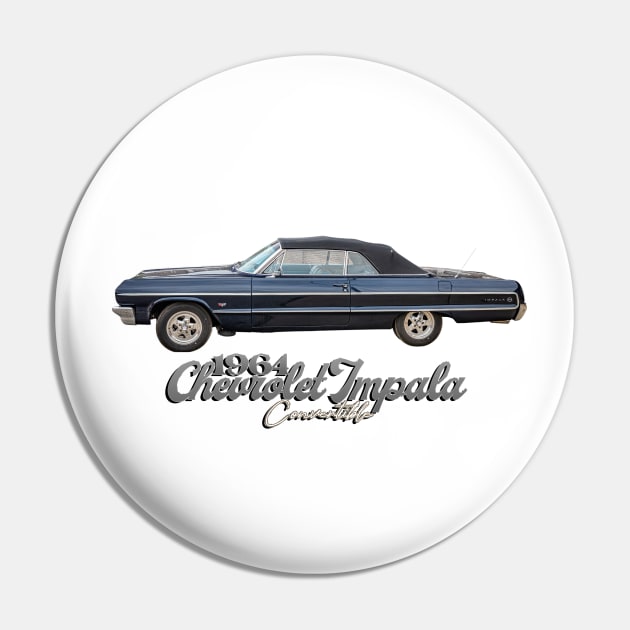 1964 Chevrolet Impala Convertible Pin by Gestalt Imagery