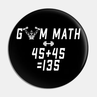 Gym Math / gym  / workout / exercise Pin