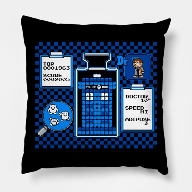 Doctor Whovio Pillow by RyanAstle