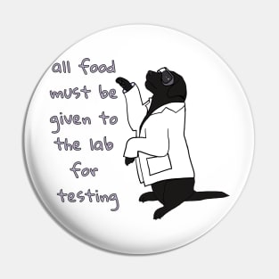 Lab Testing Food Pin