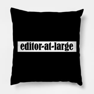 editor at large Pillow