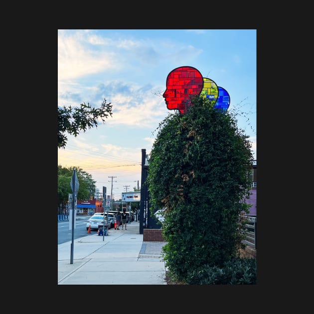 Stained Glass Silhouettes in Charlotte by offdutyplaces