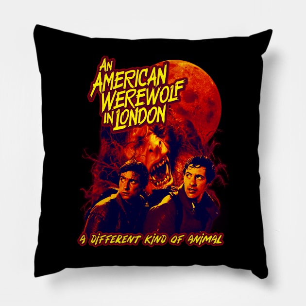 A Different Kind Of Animal (version 4) Pillow by The Dark Vestiary