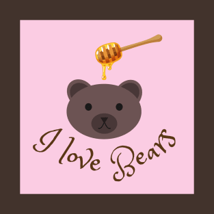 I Love Bears T-Shirt