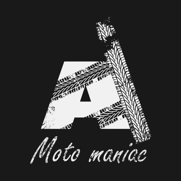 Moto maniac - Letter A by DimDom