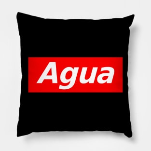 Agua Watter Bottle Meme Pillow