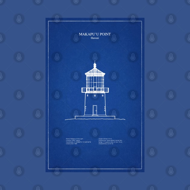 Makapuu Point Lighthouse - Hawaii - AD by SPJE Illustration Photography