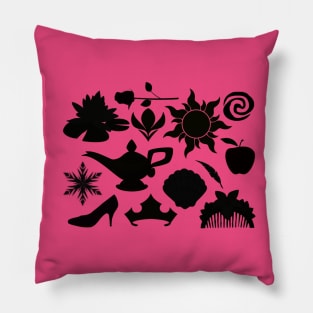 Princess Icons Pillow