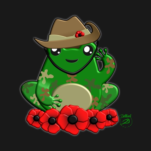 FrogLyfe Anzac by BellbirdDesign2